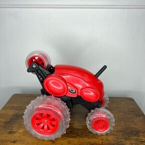 Dynamic Red Remote Control Stunt Car